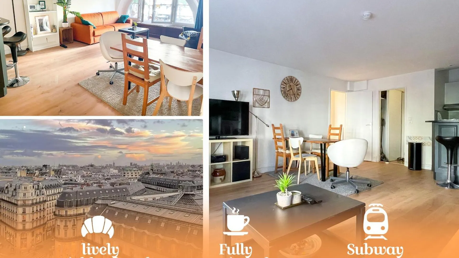 דירה Spacieux Appartement En Plein Coeur De פריז